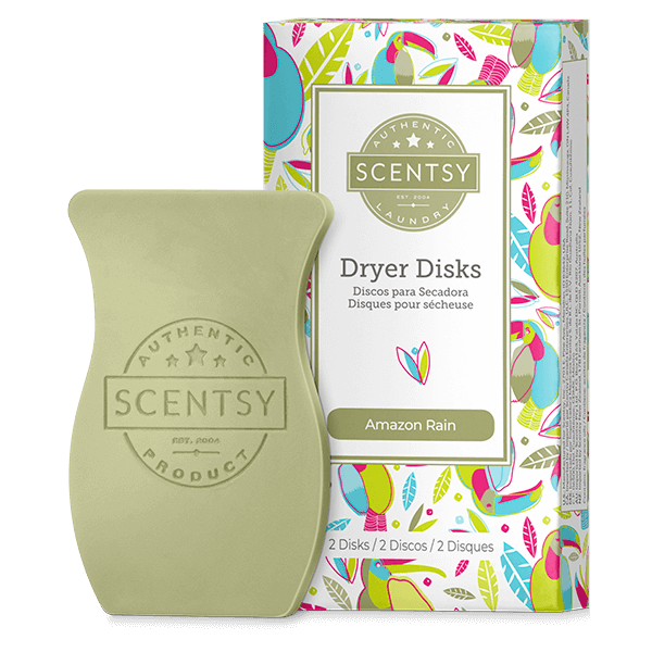 Amazon Rain Scentsy Dryer Disks TLK Scents