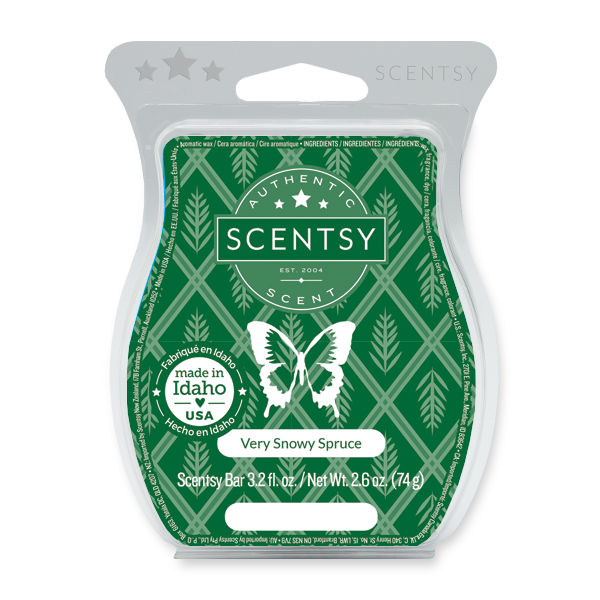 Very Snowy Spruce Scentsy Bar - TLK Scents